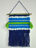 Kid's Wall Art Weaving Kit - Blue Weaving