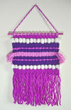 Kid's Wall Art Weaving Kit - Purple Weaving