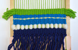 Kid's Wall Art Weaving Kit - Blue Weaving