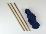 Large Wall Hanging Dowels - Oak Finish