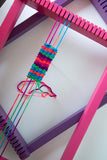 Kid's Weaving Loom Kit - Pink Loom