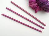 Wall Hanging Dowels - Dark Magenta Finish