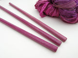 Wall Hanging Dowels - Dark Magenta Finish