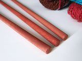 Wall Hanging Dowels - Terracotta Red Clay Finish