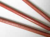 Wall Hanging Dowels - Terracotta Red Clay Finish