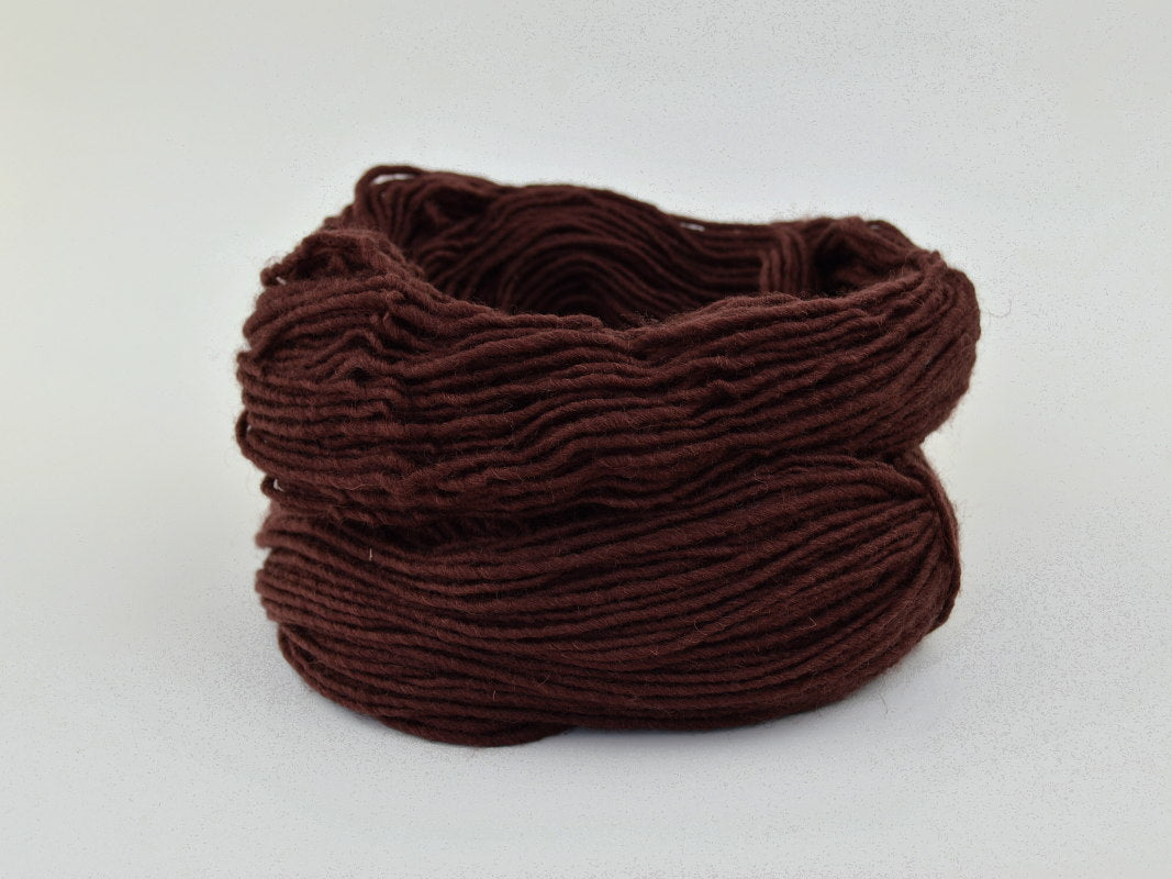 Navajo Dark Brown Weaving Yarn