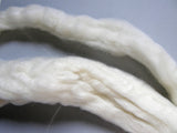 Natural White Wool Roving - 8oz
