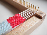 Small Wooden Weaving Loom - Natural Finish (Loom Only)