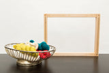 Small Wooden Weaving Loom - Natural Finish (Loom Only)