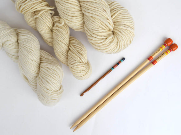 Dyeable Yarn Knitters Pack