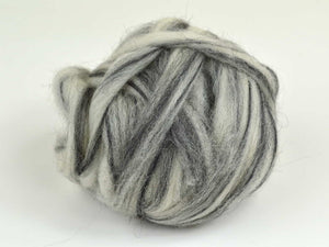 Light Gray Wool Roving