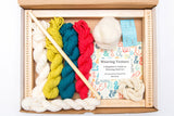 Wall Art Weaving Loom Kit - Calypso's Isle (Bright Colors) - Choose a Loom